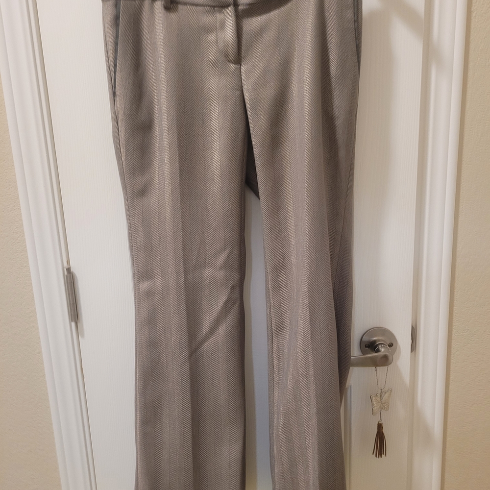 LOFT Women's Taupe Trousers